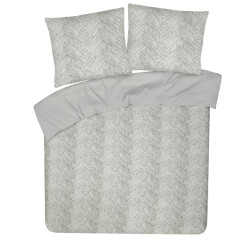 DoubleDry Dekbedovertrek my design 100% katoen tweepersoons 200x200 cm + 2