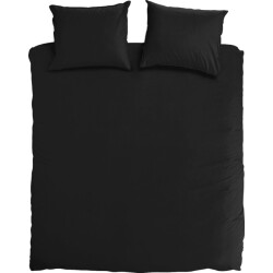 DoubleDry Dekbedovertrek 100% percal katoen eenpersoons 140x200/220 cm + 1
