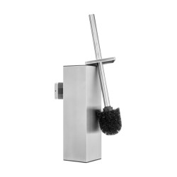 Xivada Toiletborsterhouder cira vierkant boren rvs zilver
