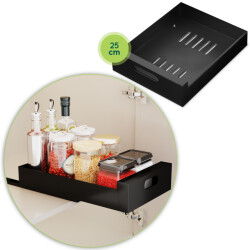 Xivada Keukenkast organizer schuiflade aluminium 25 cm -