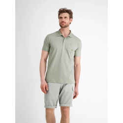 Lerros Heren polo 2553249 633 tinted grey