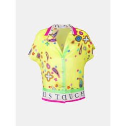 Mucho Gusto ® blouse giuliani geel symbool patchwork