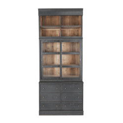 CaliCosy Boekenkast van massief grenenhout h240 cm amsterdam