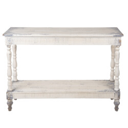 Clayre & Eef Sidetable 110x35x78 cm hout