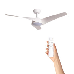 Cool Breeze Plafondventilator ebba met verlichting Ø132cm 6 snelheden afstandsbediening -
