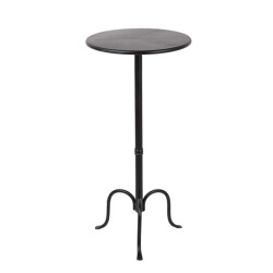 Clayre & Eef Bijzettafel Ø 38x78 cm metaal