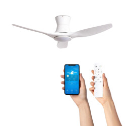 Cool Breeze Plafondventilator oliver met verlichting Ø132cm 6 snelheden afstandsbediening -