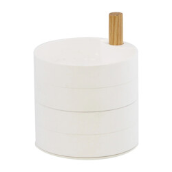 Yamazaki Sieradendoos met 4 draaiende niveaus l10 cm