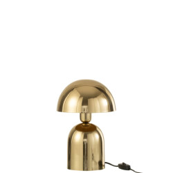 J-Line Lamp paddenstoel metaal blinkend