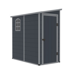 Westmann Kunststof aanbouw tuinschuur hortus m -111x191x194cm -
