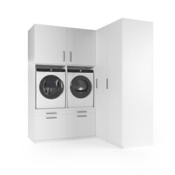 Wasophoogte Wasmachine kast milan – pure