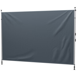 4goodz Outsunny verticale zonwering verticale luifel 350b x 221-311h cm -