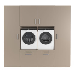 Wasophoogte Wasmachine kast vienna – perle