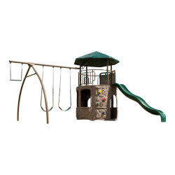 Lifetime ® speeltoren inclusief schommel en glijbaan 590x490x331 cm