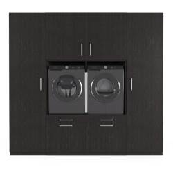 Wasophoogte Wasmachine kast vienna – Ébène