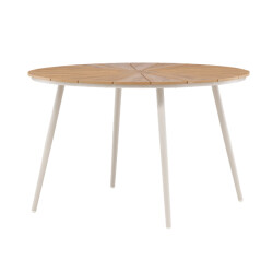 Nest Outdoor Denzel polywood ronde tuintafel Ø 120 cm