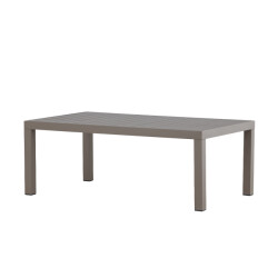 Nest Outdoor Glen aluminium tuin salontafel 120 x 45 cm