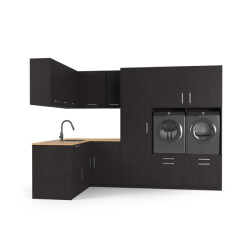 Wasophoogte Wasmachine kast istanbul – Ébène