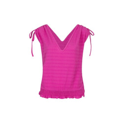 Lofty Manner Top jade fuchsia