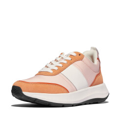 FitFlop F-mode flow sneaker nylon & suede mix