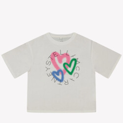 Stella McCartney Kinder meisjes t-shirt in