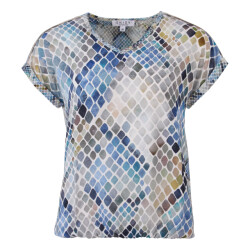 Enjoy Enjoy blouson slangen print