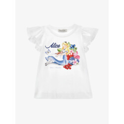 Monnalisa Meisjes t-shirt alice