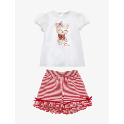 Monnalisa Meisjes set short
