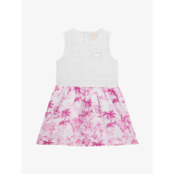 Guess Meisjes jurk mixed fabric