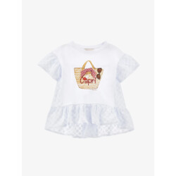 Monnalisa Meisjes t-shirt maxi