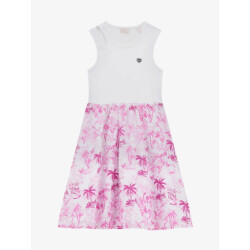 Guess Meisjes jurk mixed fabric
