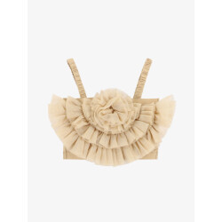 Angels Face Meisjes top rosetta tulle sparkle