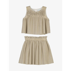 Abel & Lula Meisjes set rok pleated