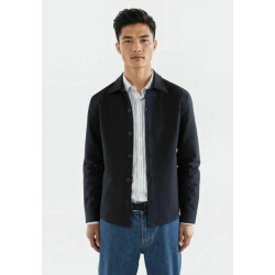 Ciszere 30062-009 dawson seesucker overshirt dark navy