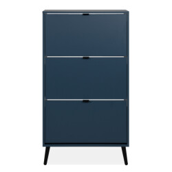 CaliCosy Schoenenkast met 3 kleppen en 2 vakken per klep, 70 cm vigo