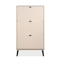 CaliCosy Schoenenkast met 3 kleppen en 2 vakken per klep, 70 cm vigo