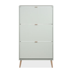 CaliCosy Schoenenkast met 3 kleppen en 2 vakken per klep, 70 cm vigo