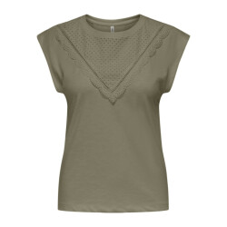 Only Onldelia sl o-neck mix top box jrs dessin