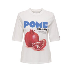 Only Onlphoebe ss fresh top box jrs off-white