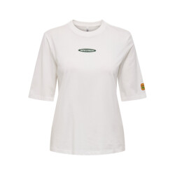 Only Onlphoebe ss fresh top box jrs off-white
