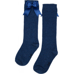 In Control 876-2 knee socks blue