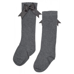 In Control 876-2 knee socks grey melange