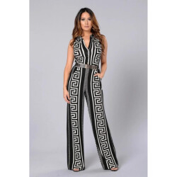 The Dezzy Factory Lena jumpsuit met riem |