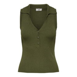 Jacqueline de Yong Jdynanna sl collar top knt army