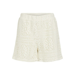 Vila Vimerinda crochet hw shorts ecru