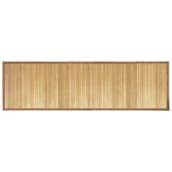 CaliCosy Lichtbruine bamboe badmat 53 x 152 cm