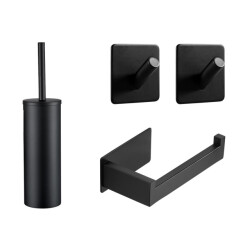 Xivada Toilet accessoires set 4 delig zonder boren rvs -