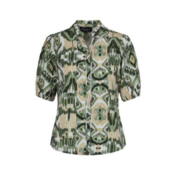 Elvira Collections Blouse sienna ecru dessin