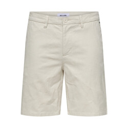 Only & Sons Onsmark 0011 cotton linen shorts no beige