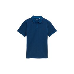 Tom Tailor Polo pique ss petrol